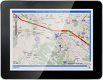 gestionale turismo network, mappe